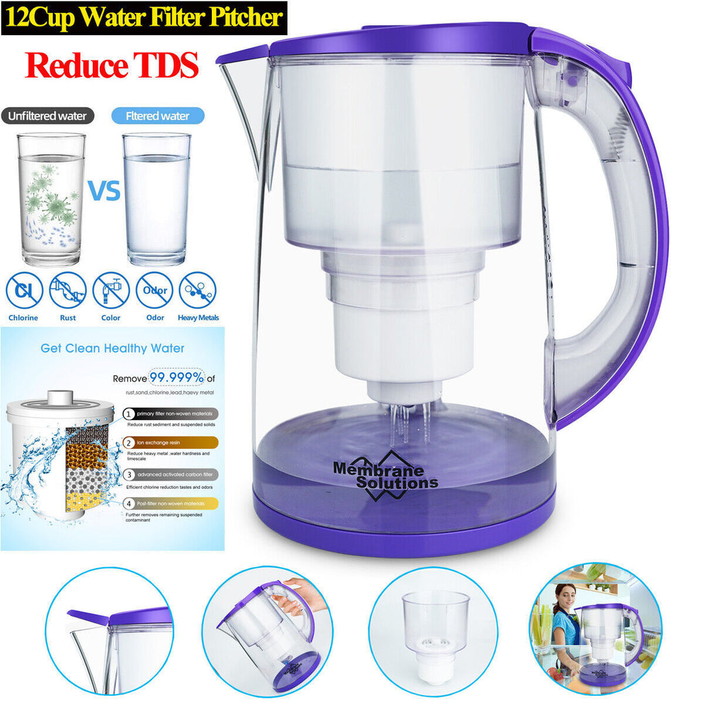 Simpure 3.5L Water Filter Pitcher Jug Hard Water Better Drinking Filtration