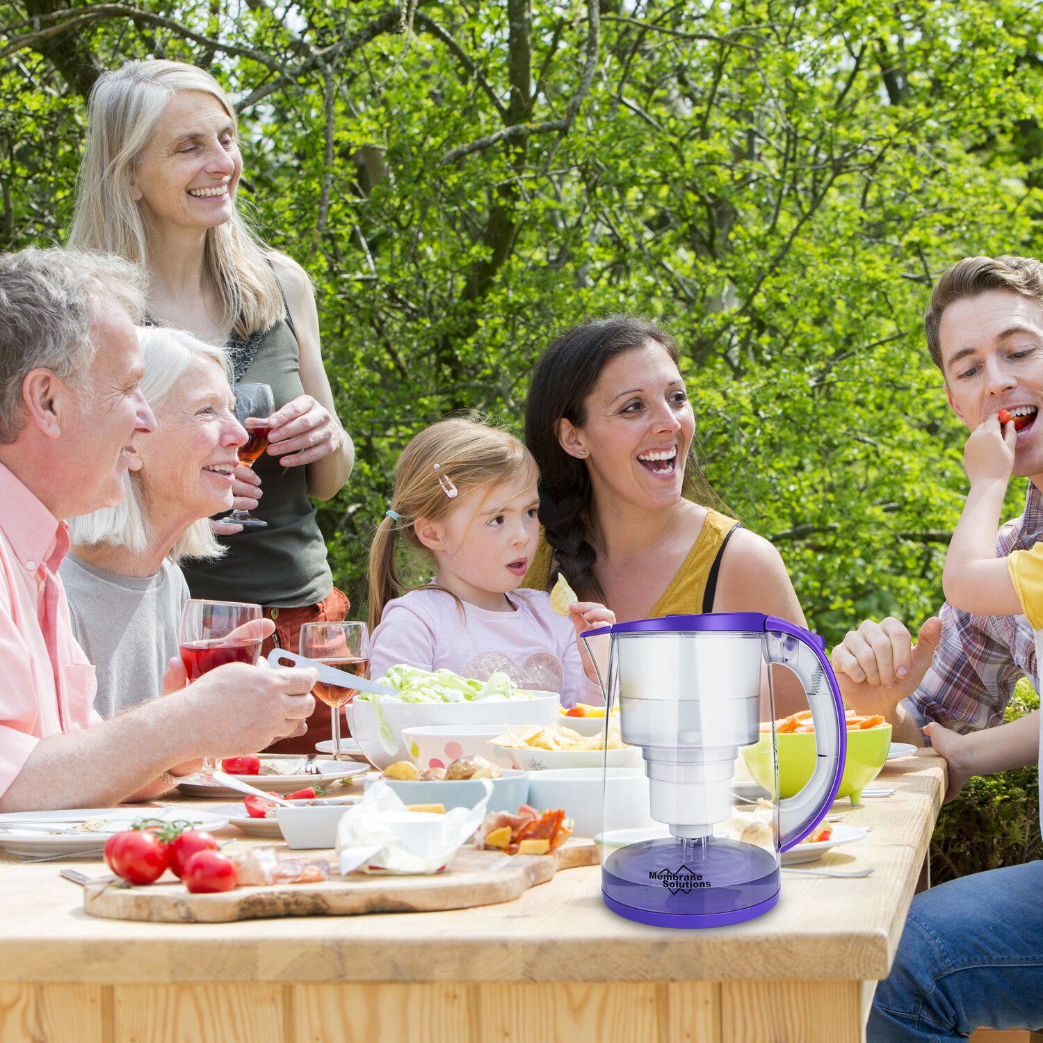 Simpure 3.5L Water Filter Pitcher Jug Hard Water Better Drinking Filtration