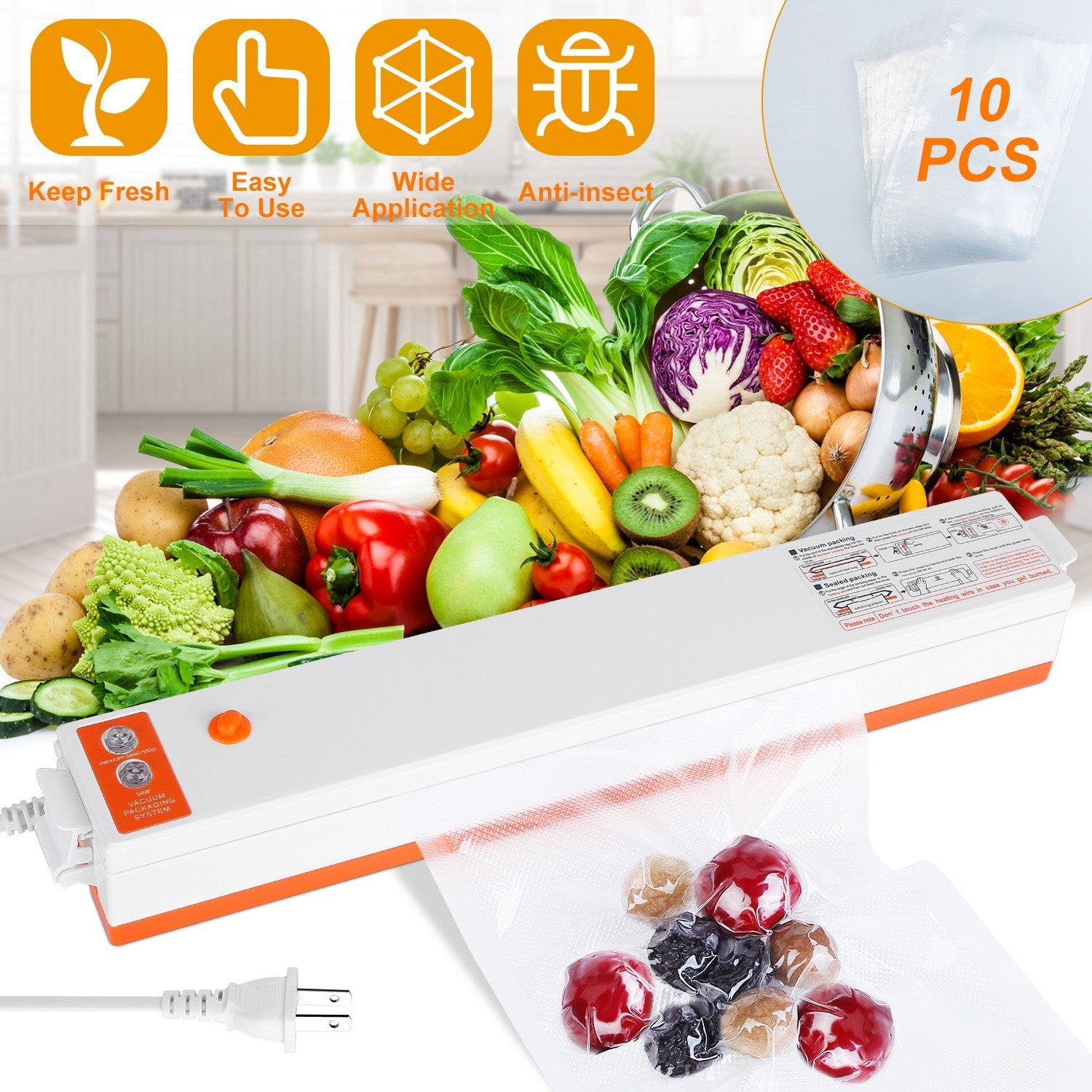 Electric Vacuum Sealer Machine