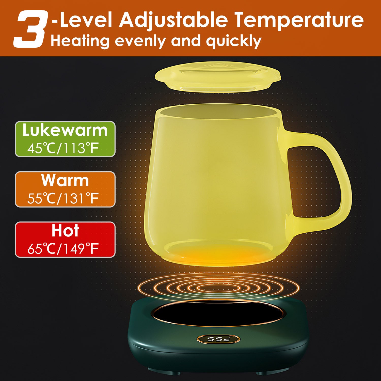 Electric Coffee Mug Warmer For Desk
