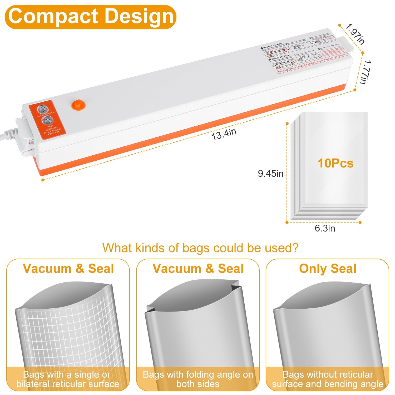 Electric Vacuum Sealer Machine