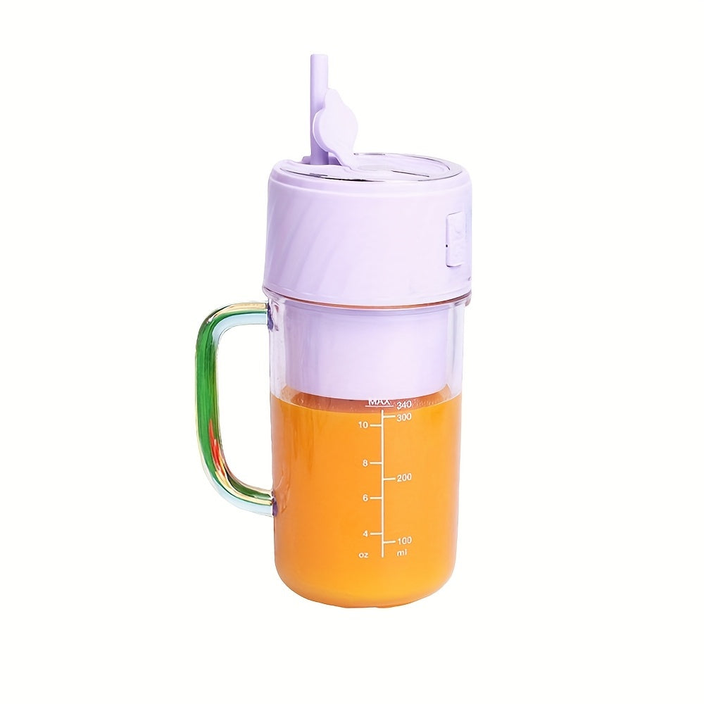 Portable Blender Rechargeable Blender Travel Cup With Lid And Straw