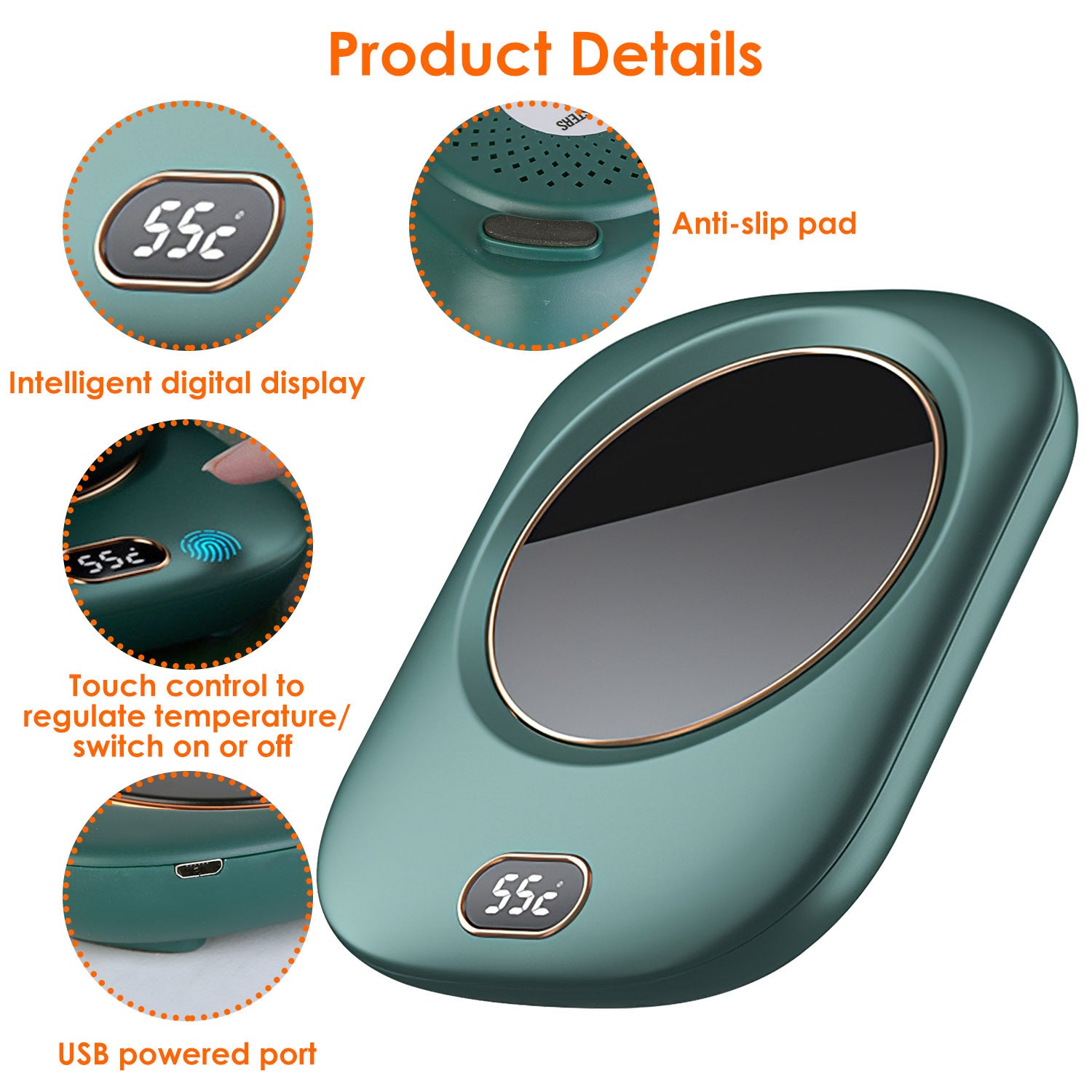 Electric Coffee Mug Warmer For Desk